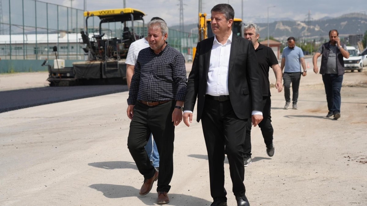 Altyapısı Tamamlanan Karaali Caddesi Asfaltlanıyor- Videolu Haber