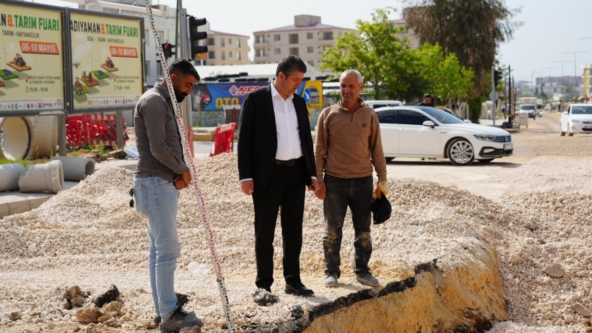 Başkan Tutdere: “Altyapı Sorunlarını Tek Tek Çözüyoruz”