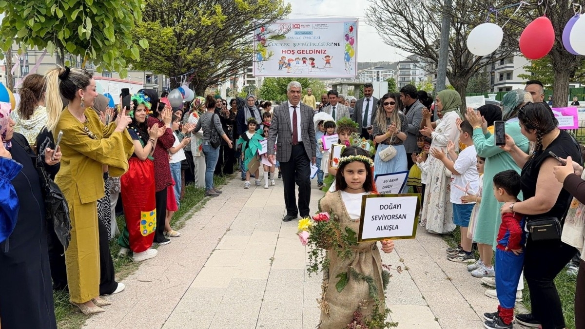 Adıyaman’da Okul Öncesi Şenliği Coşkusu