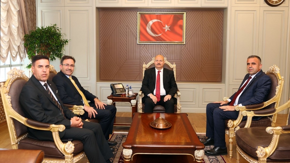 Başkan Mehmet Korkut, Vali Abdullah Küçük’ü Ziyaret Etti