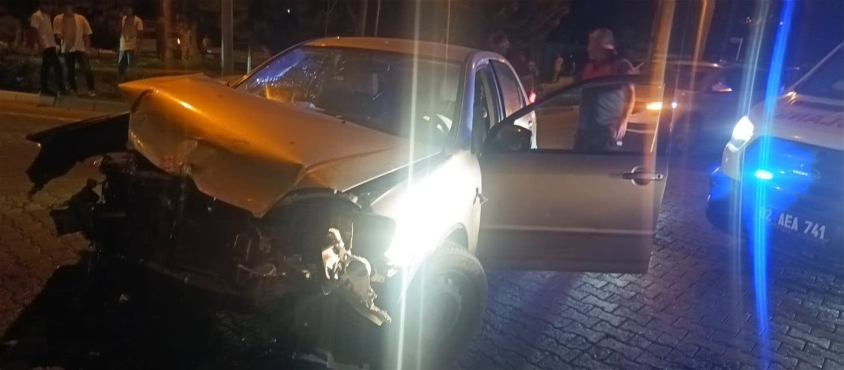 Kavşakta Şiddetli Kaza!