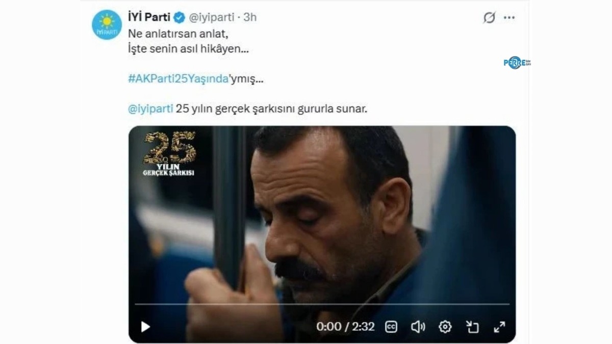AK Parti’nin 25 Yılına İYİ Parti’den Deprem Üzerinden Sert Eleştiri - Videolu Haber