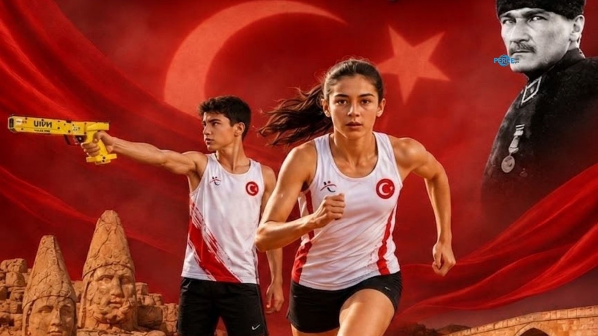 Adıyaman Sümerevler Atletizm Sahası’nda 30 Ağustos’a özel Laser Run yarışması