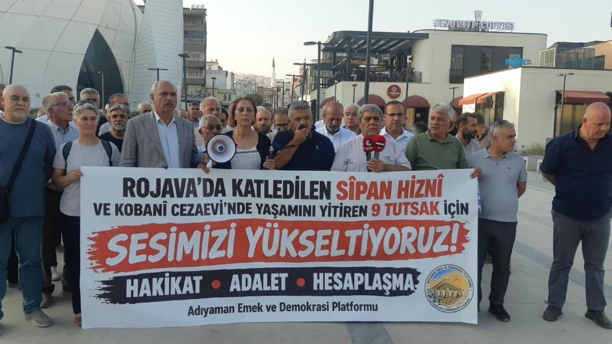 Adıyaman’da Sîpan Hiznî Ve Kobanî Cezaevi Yangınında Ölenler Anıldı  - Videolu Haber