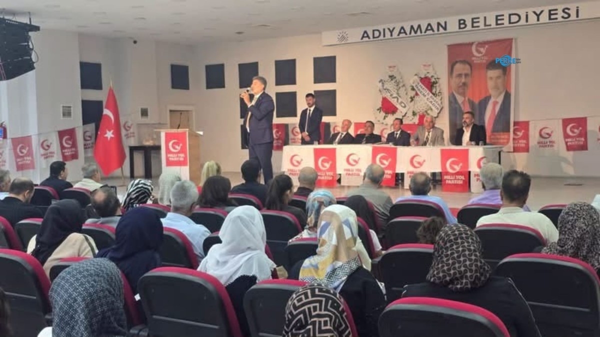 Millî Yol Partisi Adıyaman İl Kongresi Yapıldı İl Başkanı Seçildi - Videolu Haber